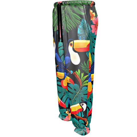 Tropical Print Trousers
