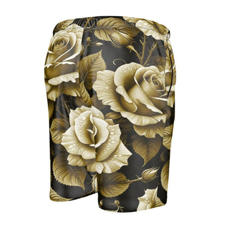 Rose Floral Print Shorts