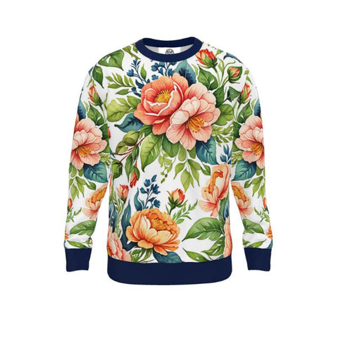 Floral Print Sweatshirt