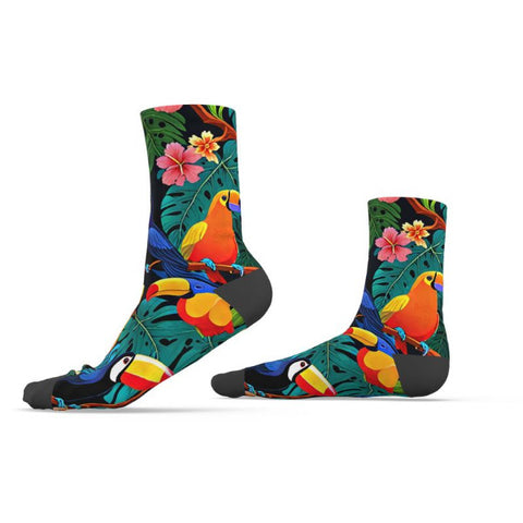 Tropical Jungle Socks
