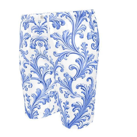 Rococo Print Shorts