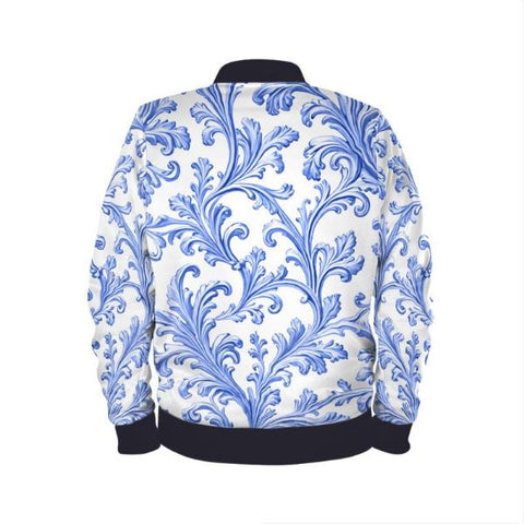 Rococo Print Bomber Jacket