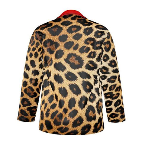 Leopard Print Silk Shirt